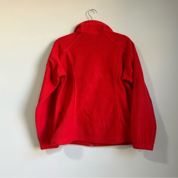 Columbia cherry red fleece - Picture 2 of 4